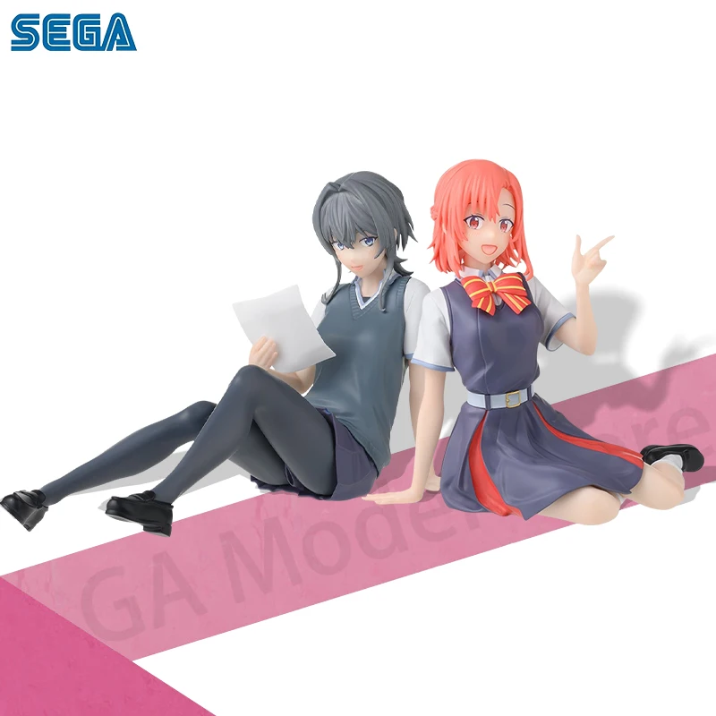 SEGA Genuine Whisper Me A Love Song Anime Action Figure Pvc Asanagi Yori Kino Himari Collectible Model Toys Ornaments Kids Gift