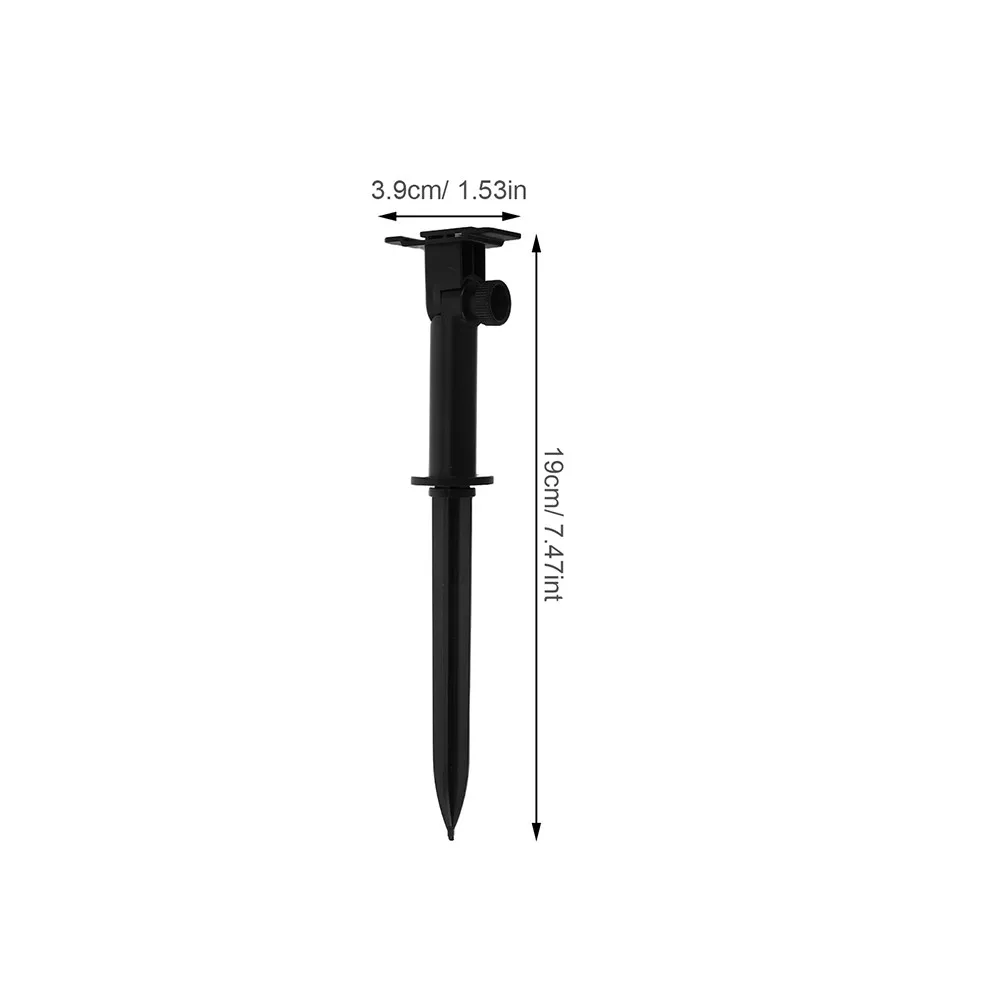 10Pcs Easy Install Solar Light Stakes Stable Plastic Ground Spikes Compatible with Most Solar Garden Lights Yard Pathway Lamp