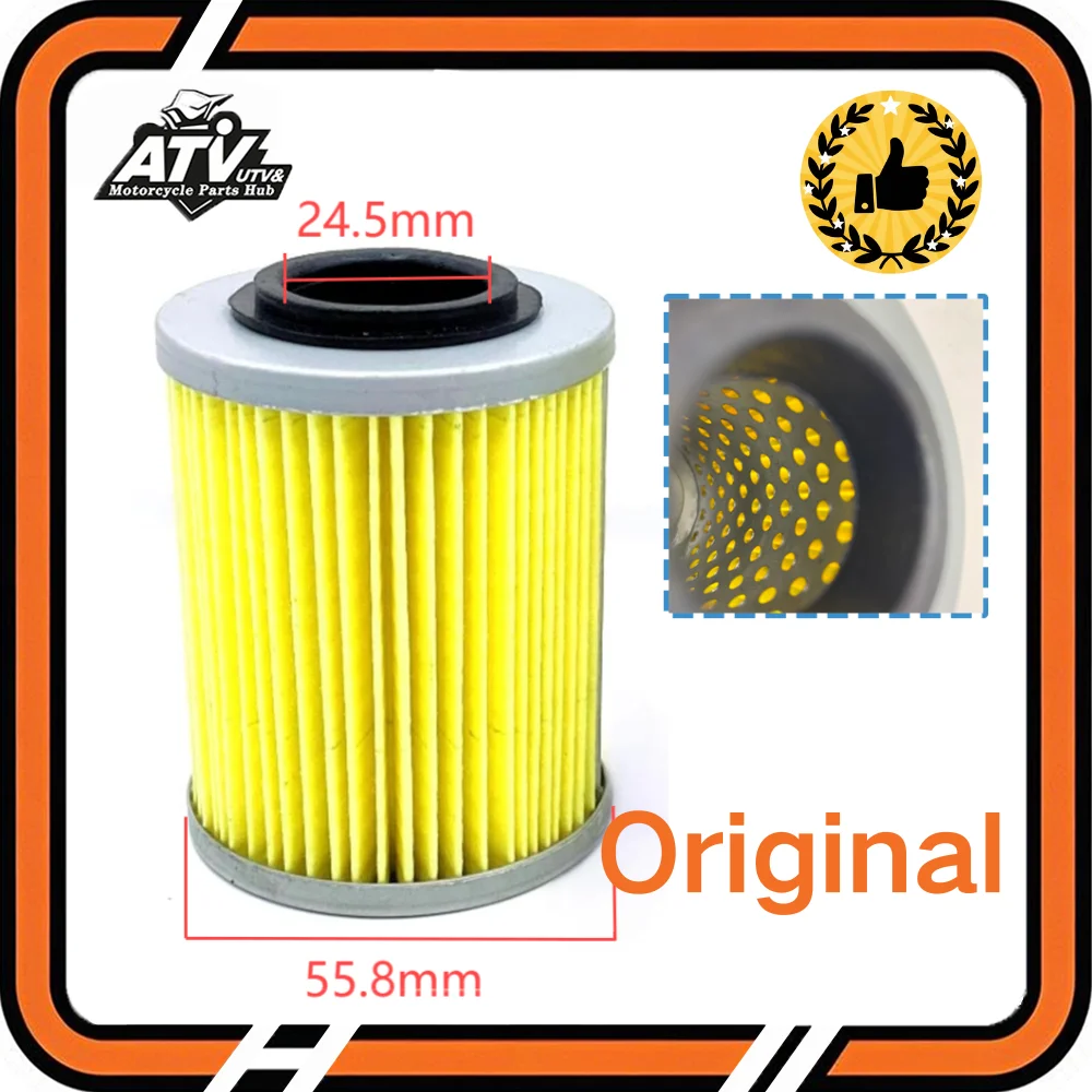 

Original ODES Oil Filter For Odes UTV 800 ATV 650 800 1000 X2 X4 Dominator Quad ATV800 21040111601