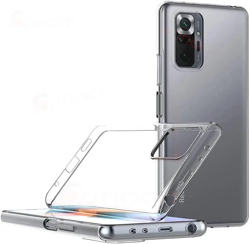 Transparent Case For Xiaomi Redmi 9A 9C 9T 10A 10C 12C A1 A2 Plus Soft Shell Note 9 10 11 12 Pro 9T 10T 11T 11E 11SE Back Cover