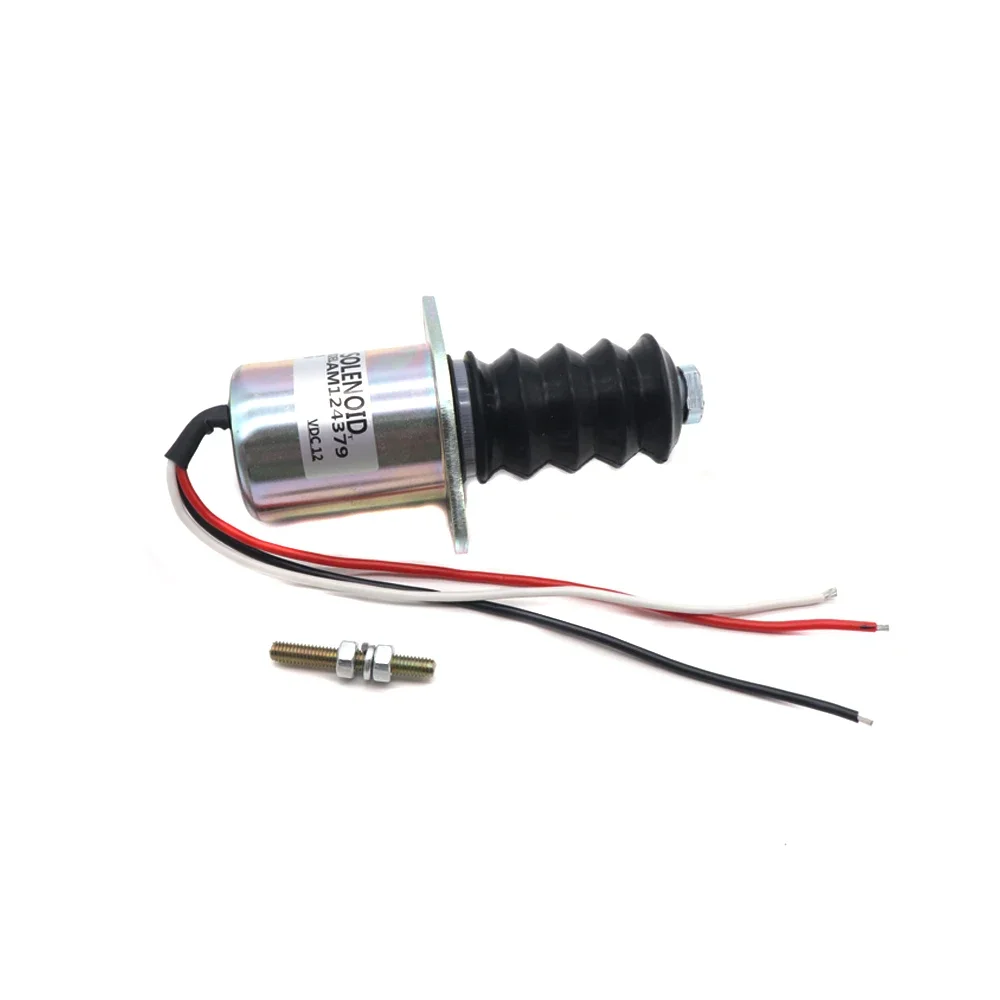 12V AM 124379   Solenoide di arresto carburante per auto Solenoide di arresto per John Deere 3375 375 675 655 755 855 955 332 AM 124377   AM AM 103337 -AFP2