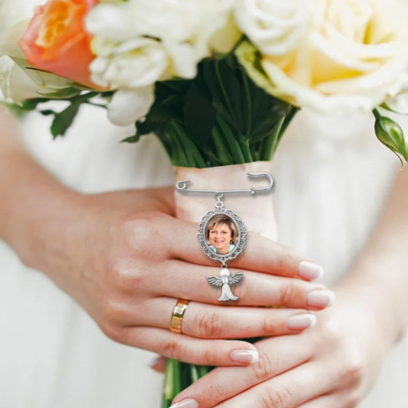 

10 шт., брошь на заказ «сделай сам», булавка, подвеска 18*25 мм, овальная форма, ювелирный аксессуар, свадебный букет, мемориальный фестиваль, подарок для поделок