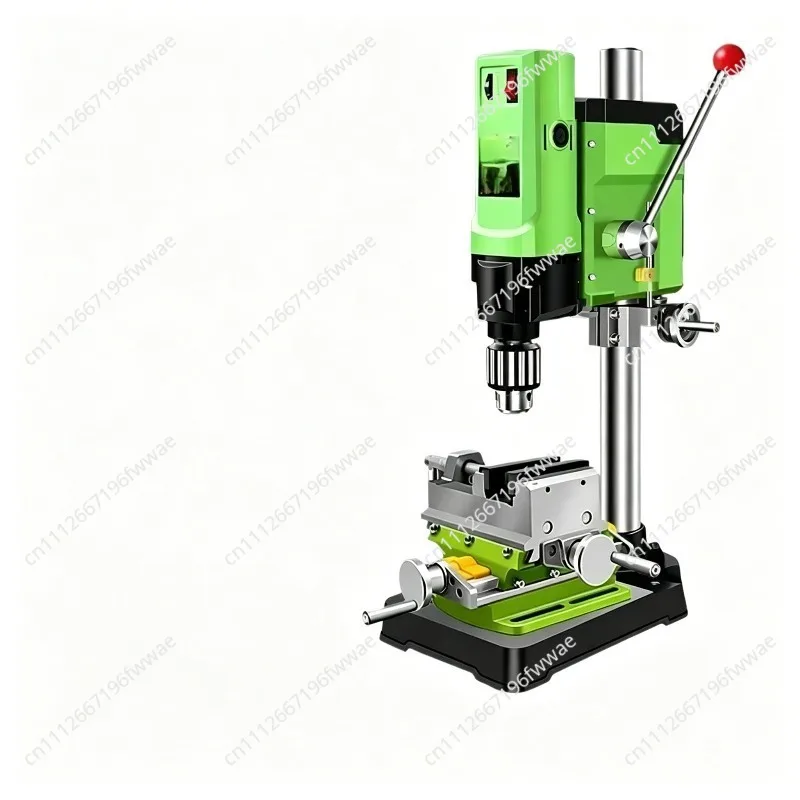 880W Digital Display Bench Drill Small Industrial Grade High Precision Drilling Machine Miniature Multi Function With Lighting