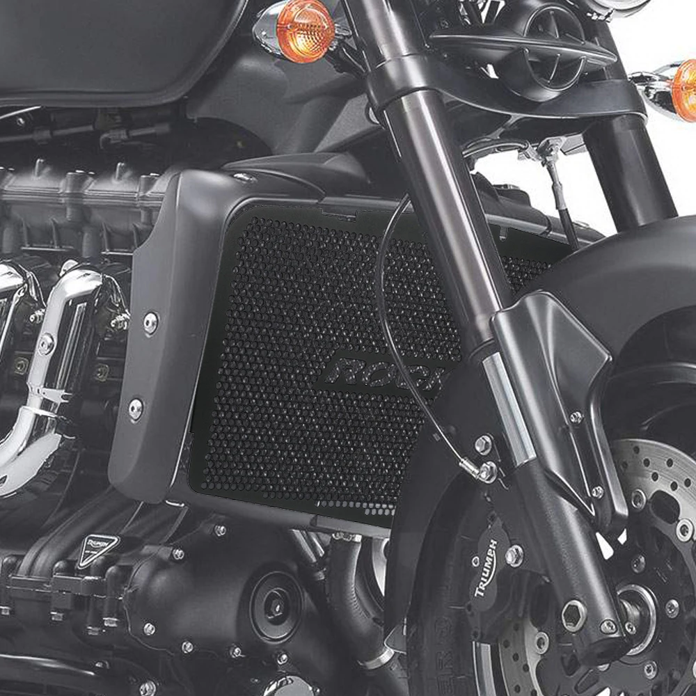 

For Rocket 3 III 2004 2005 2006 2007 2008 2009 2010 2011 2012 2013-2017 Motorcycle CNC Radiator Guard Grille Cover Protector Net