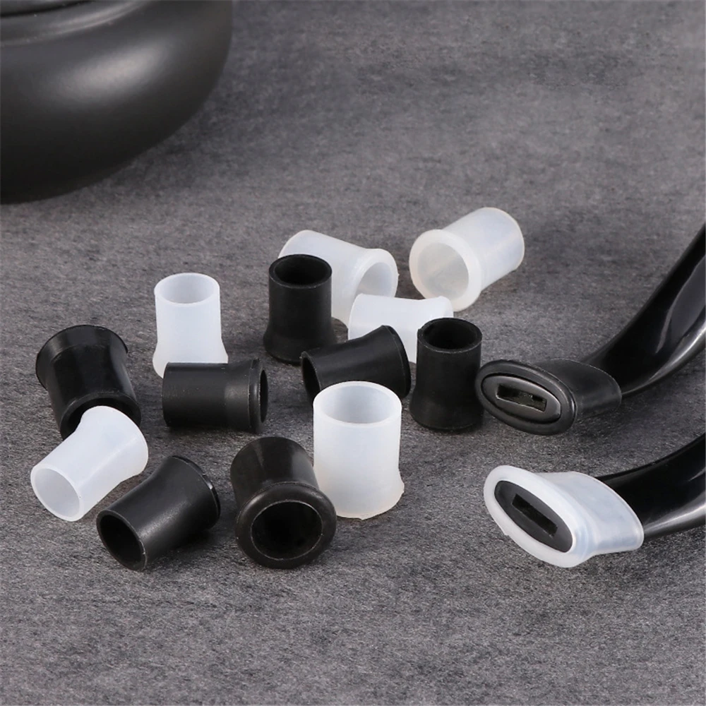 Tobacco Pipe Bite Mouth Smoke Pipe Mouthpiece Filter Food Grade Silicone Pipe Protective Case Tobacco Holder Smoking Accessories