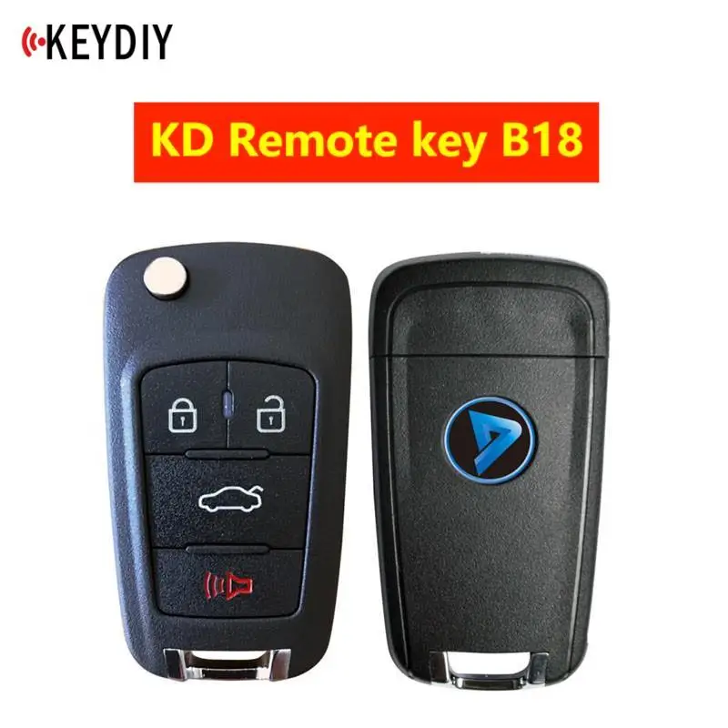 

KEYDIY B18 B Series 3+1 Button Remote Key for KD900 URG200 Mini KD for KD-X2 H618PRO Tango