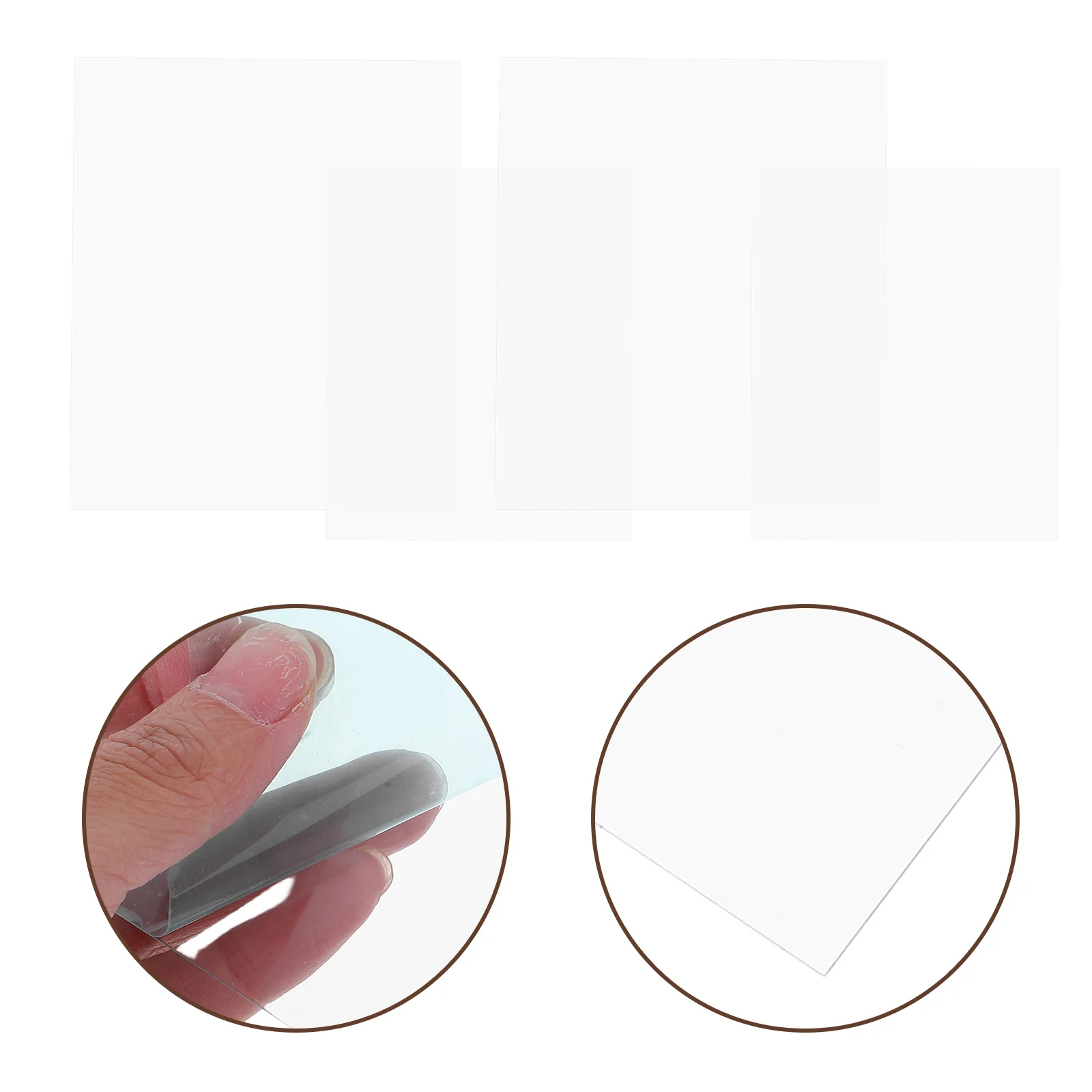 

10Pcs Clear Welding Lens Replacement Transparent Pc Protective Lens for Welding Hood Auto-Dimming Shield