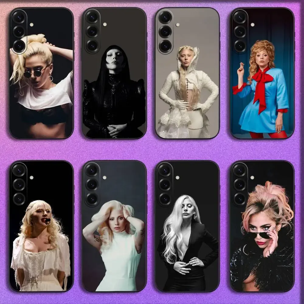 

L-Lady Singer G-Gaga Phone Case For Samsung S25,S24,S21,S22,S23,S30,Ultra,S20,Plus,Fe,Lite,5G Black Cover