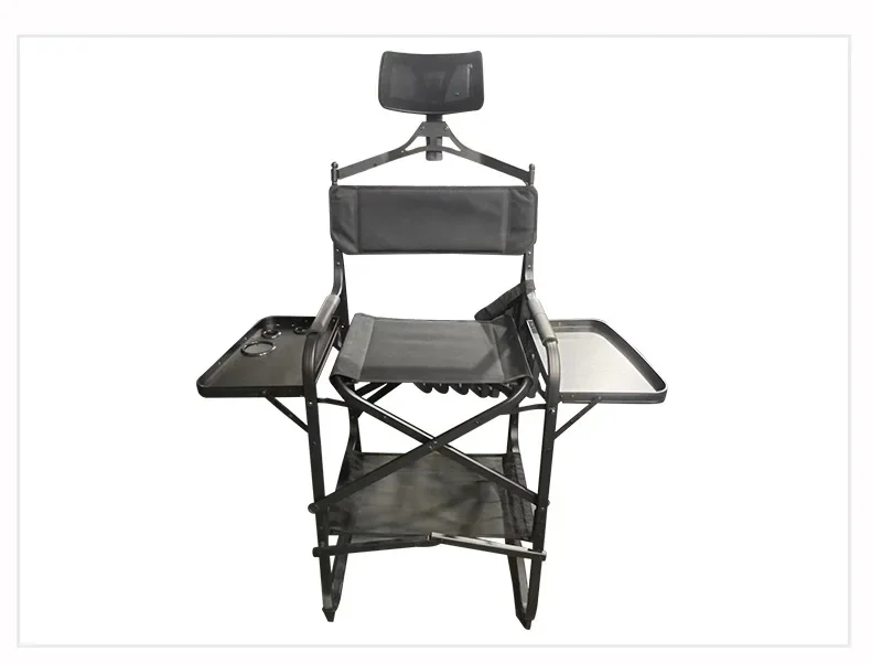 alloy makeup folding chairs  high foot backrest multifunctional portable chairs folding