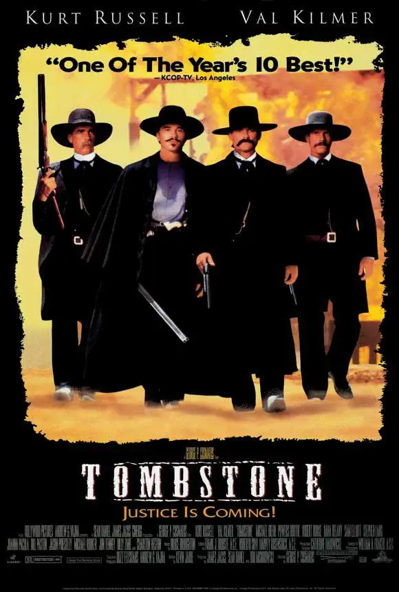 Film Tombstone (1993) Poster Wall Art Rome Decoration