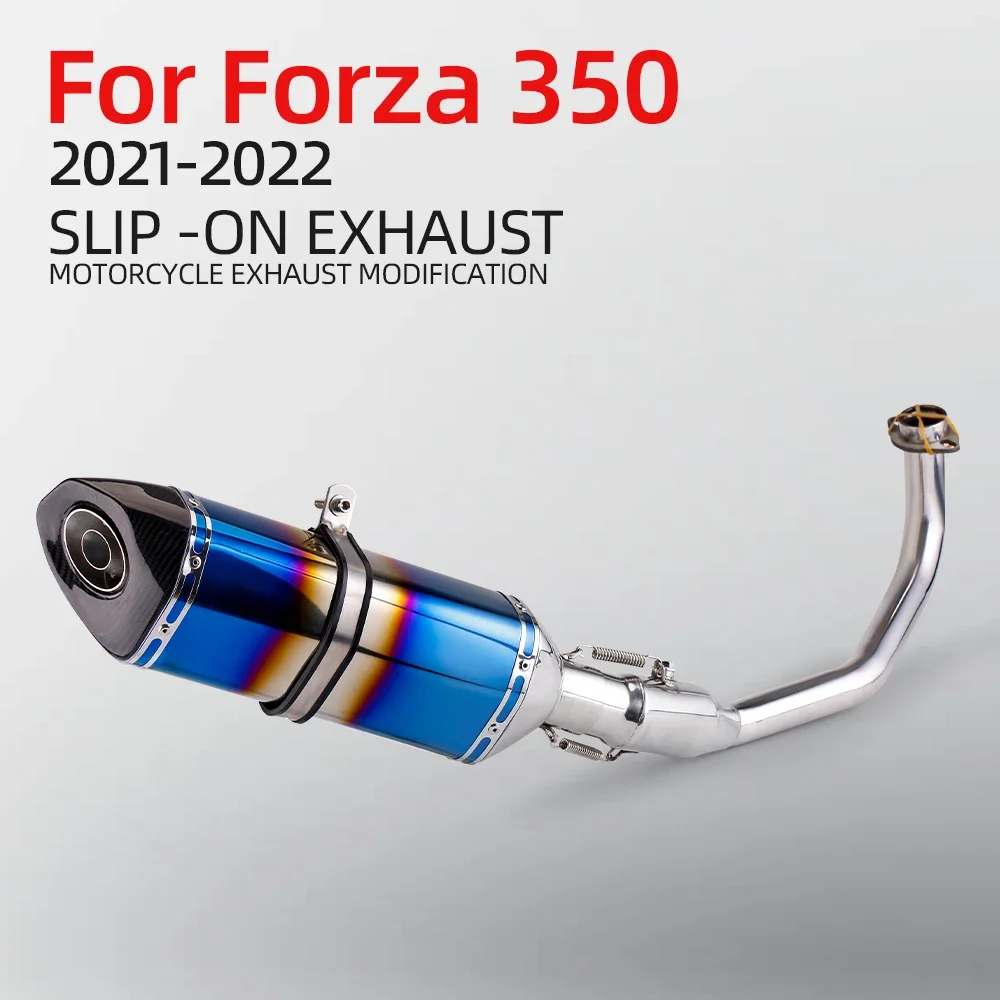 

For HONDA Forza350 Forza 350 Motorcycle Exhaust Muffler Modified Connection Front Tube Link Pipe