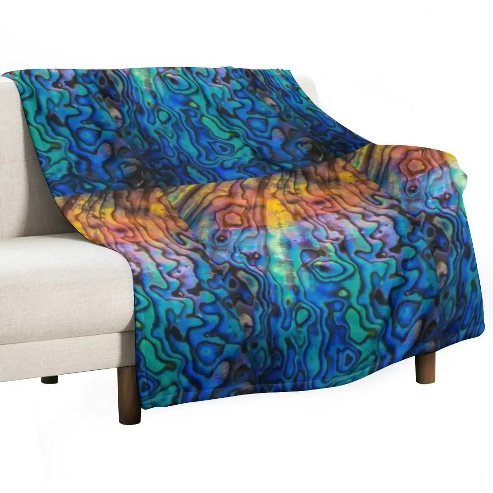 

Paua Throw Blanket Single Decoratives Blankets