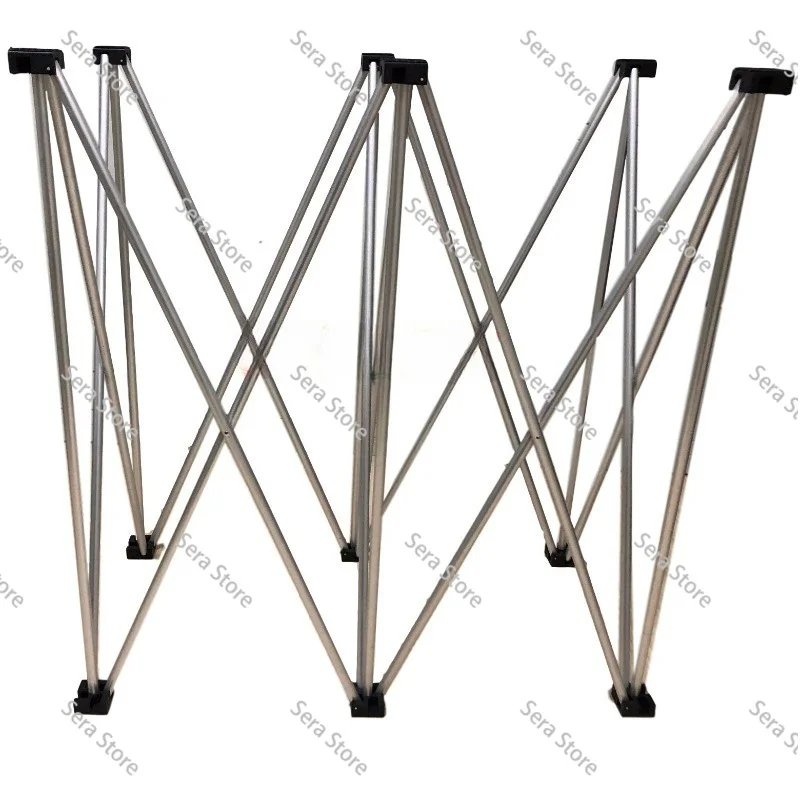 Retractable 6-Leg Octopus DJ Stand Thick Aluminum Alloy Flight Case Bracket For Club DJ Console