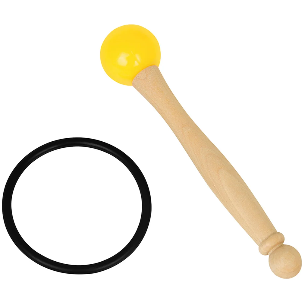 

Rubber Ring Crystal Bowl Flexible Mallet Singing Striker Knock The Stick Wide Application Percussion Mallets