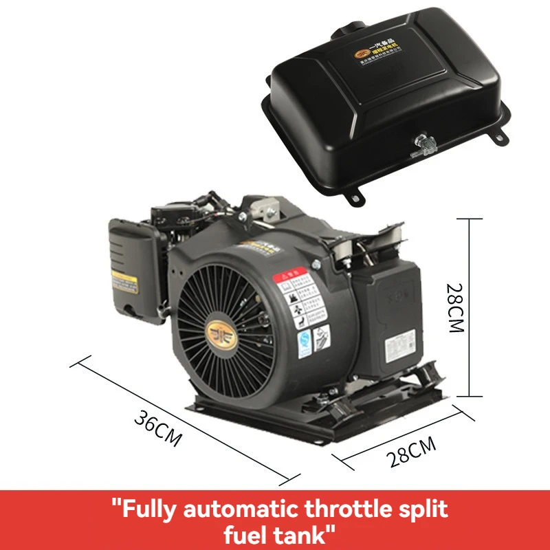 Intelligent variable frequency electric vehicle Automaticgasoline generatorrange extender generator 48v60v72v electric tricycl