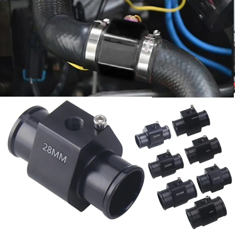 Water Temp Temperature Joint Pipe Sensor Gauge Radiator Hose Adapter Size 16/18/20/22/24/26/28/30/32/34/36/38/40mm