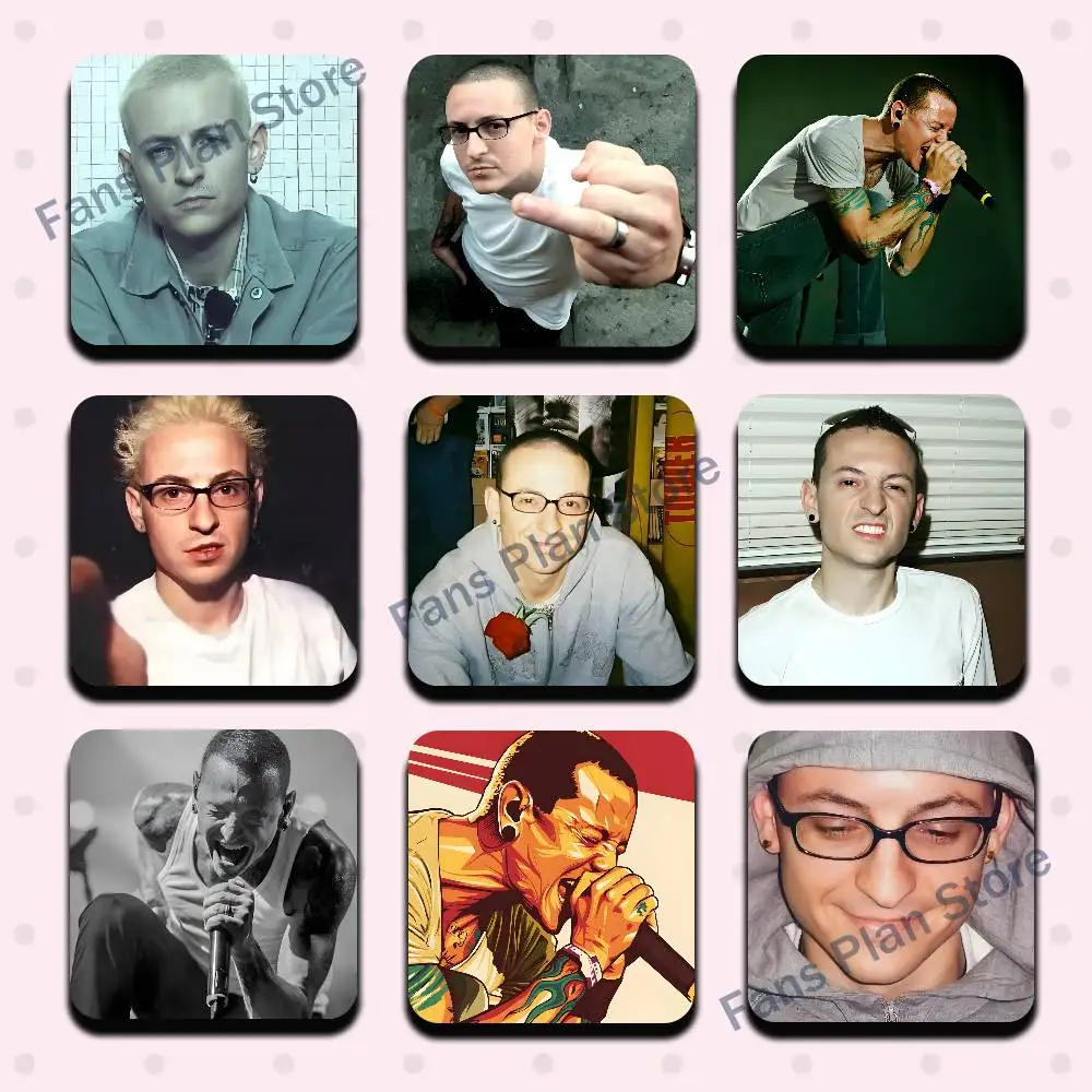 Singer C-Chester Bennington Refrigerator Magnets Cute Cartoon Magnetic Personality Decorations Creative Gifts