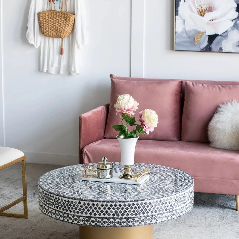 

/Роскошный японский декор журнального столика, европейский покер, скандинавский декор журнального столика для хранения, роскошная мебель для дома Mesa De Centro Sala