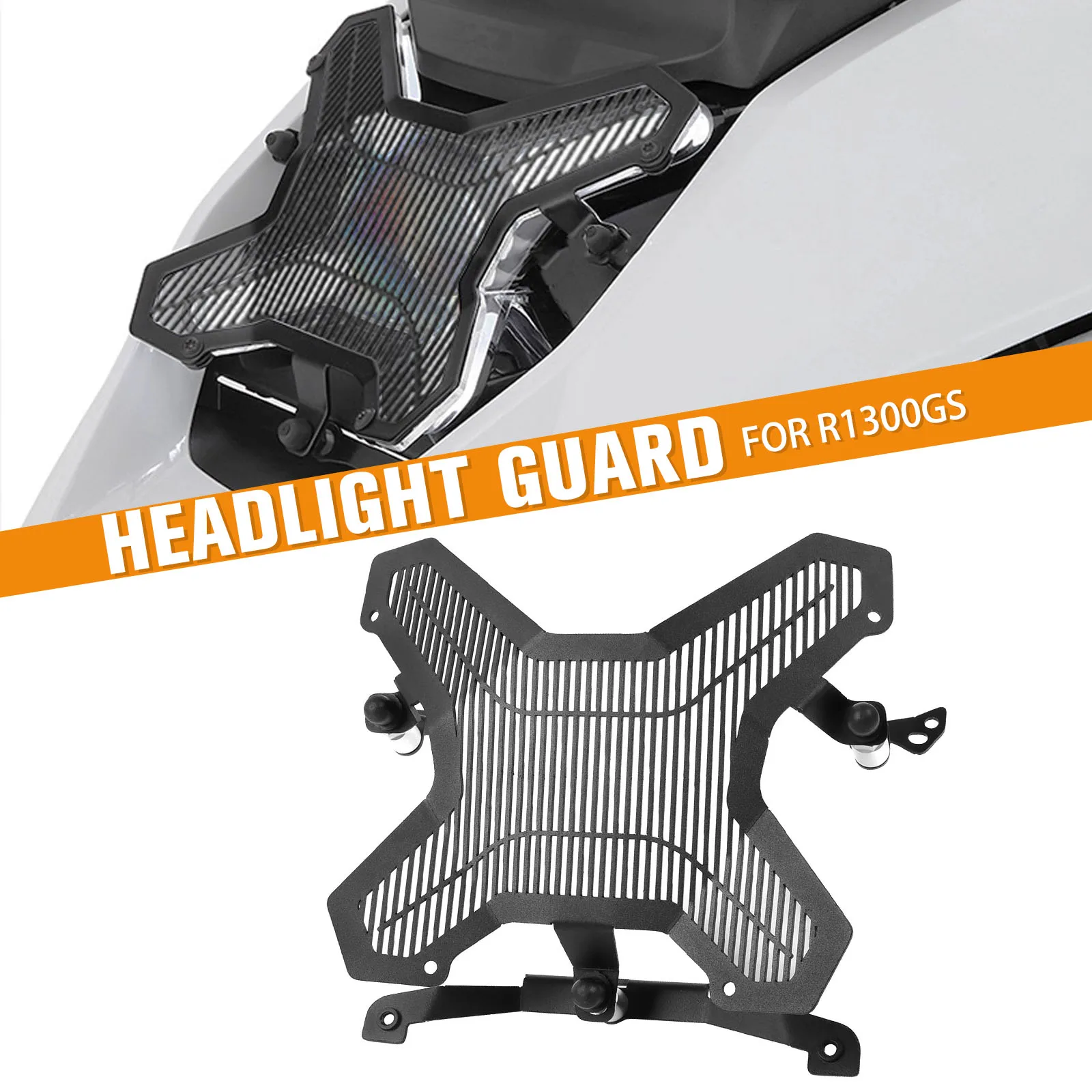 

Для BMW R 1300GS R1300 GS R 1300 GS ADV ADVENTURE 2023 2024 2025 R1300GS Защитная крышка для передней фары мотоцикла
