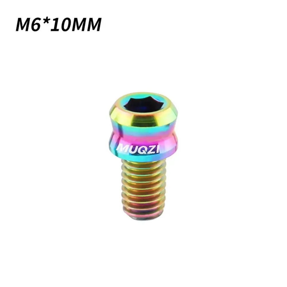 

Новые MUQZI MTB V тормозные титановые винты суппорта M5/M6, болты, аксессуары для велоспорта на открытом воздухе