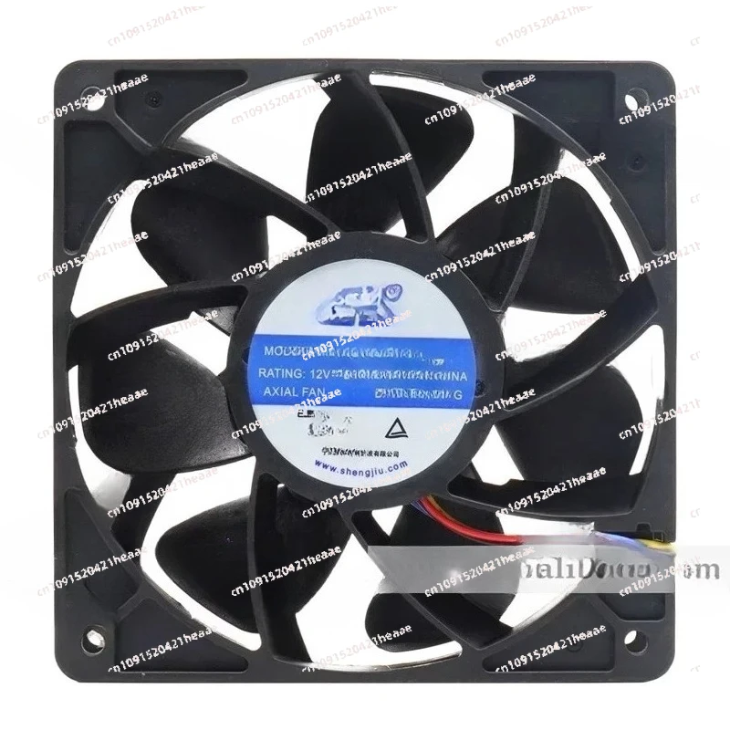 Suitable for SJ SG121238BS 12v frequency converter 12038 12v 2.70a welding machine cabinet silent cooling fan