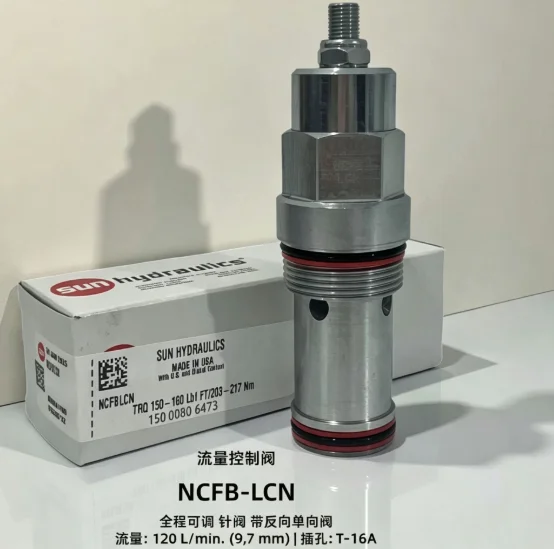 NCFB-LCN  HydraForce origin Fully adjustable need le valve with reverse flow check SUN hydraulics eat on vick e