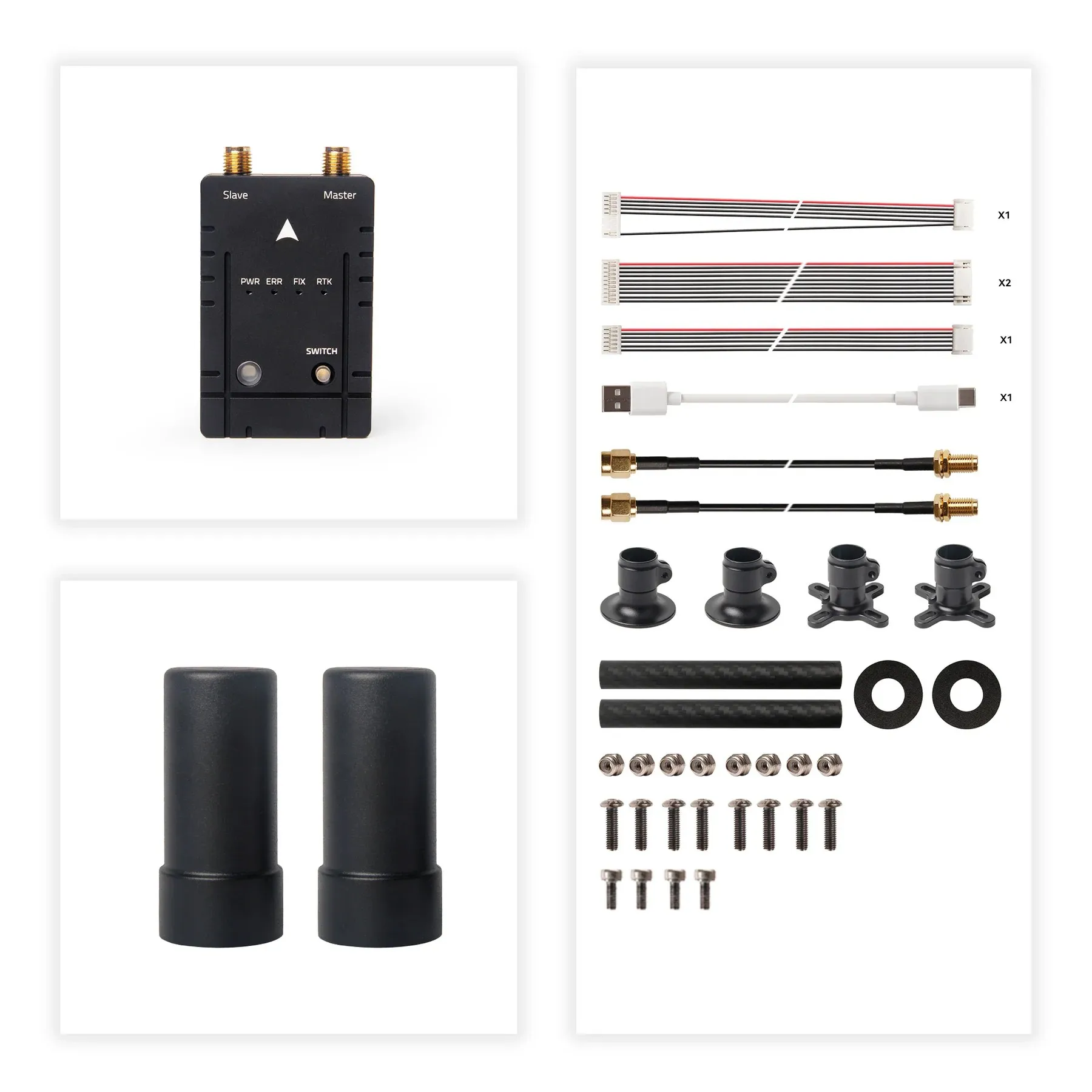 

Высокоточная GNSS-система H-RTK Unicore UM982 с двумя антеннами и определением направления Holybro 12036 для радиоуправляемых дронов Pixhawk