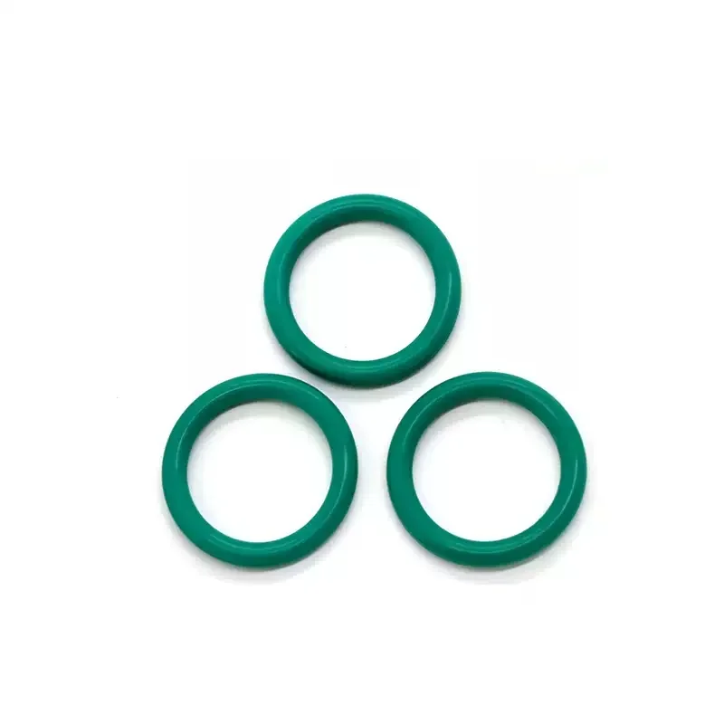 Green FKM Fluorine Rubber O Ring Thickness 2.4/3.1/3.5 mm CS OD 8-70 mm Round O-Rings Seal Washer Oil and Acid Resistant
