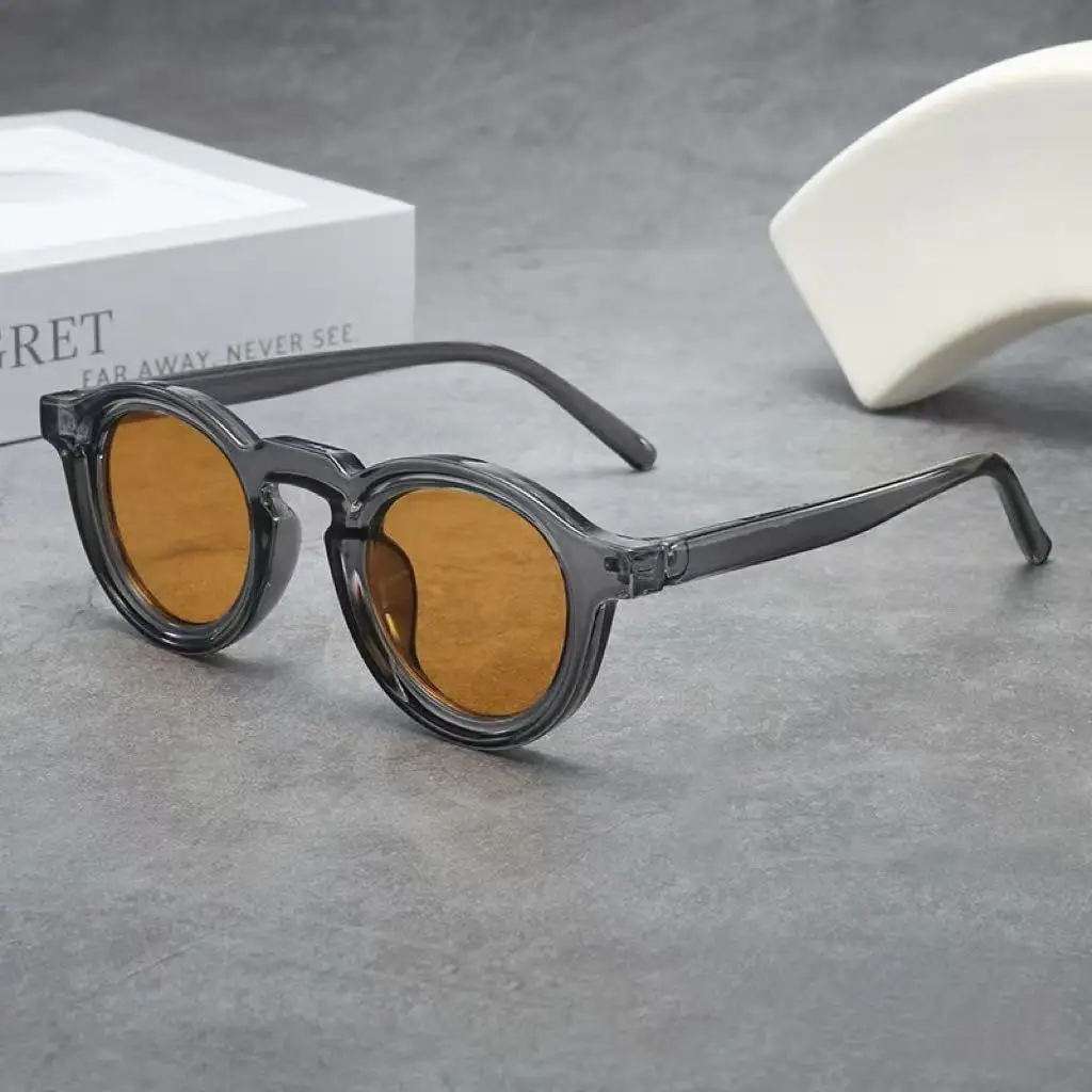 New Arrival Round Sunglasses Women Men Brand Circular Sun Glasses Female Oval Eyewear Sunglasses for Male Female Eyeglasses