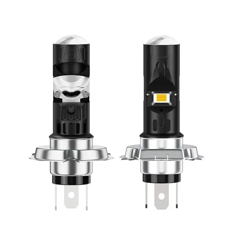 1 Pcs H4 BA20D LED Motorcycle Headlight Bulbs Hi Lo Beam P15D LED Motor Signal Lights Accessories 12-80V Quality New