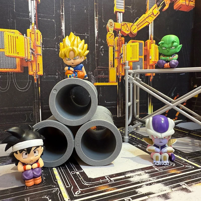 ฟิกเกอร์ดราก้อนบอล Z ซีรีส์ Waiting 02 โกคู ฟรีเซอร์ พิคโคโล รูปแบบ Waiting Goofily ของสะสมตกแต่งจาก Bandai ของแท้