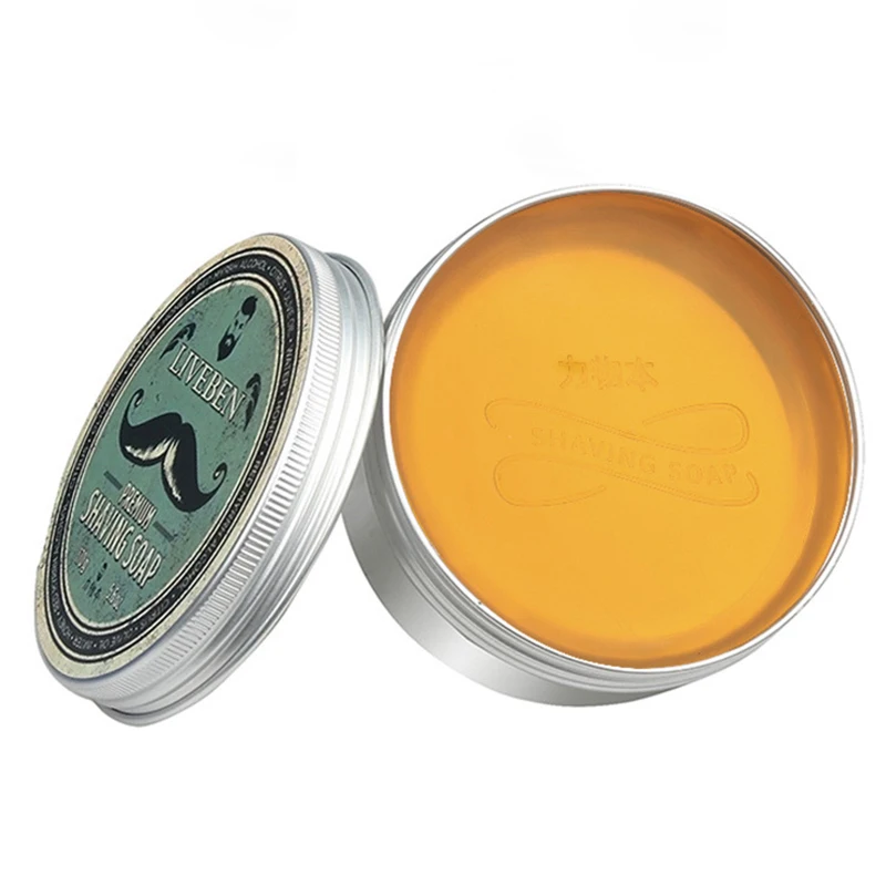 صابون حلاقة اللحية للرجال مصنوع يدويًا بنسيج ناعم يحافظ على الوجه كريم حلاقة رغوي عضوي طازجًا ونظيفًا للرجال #6