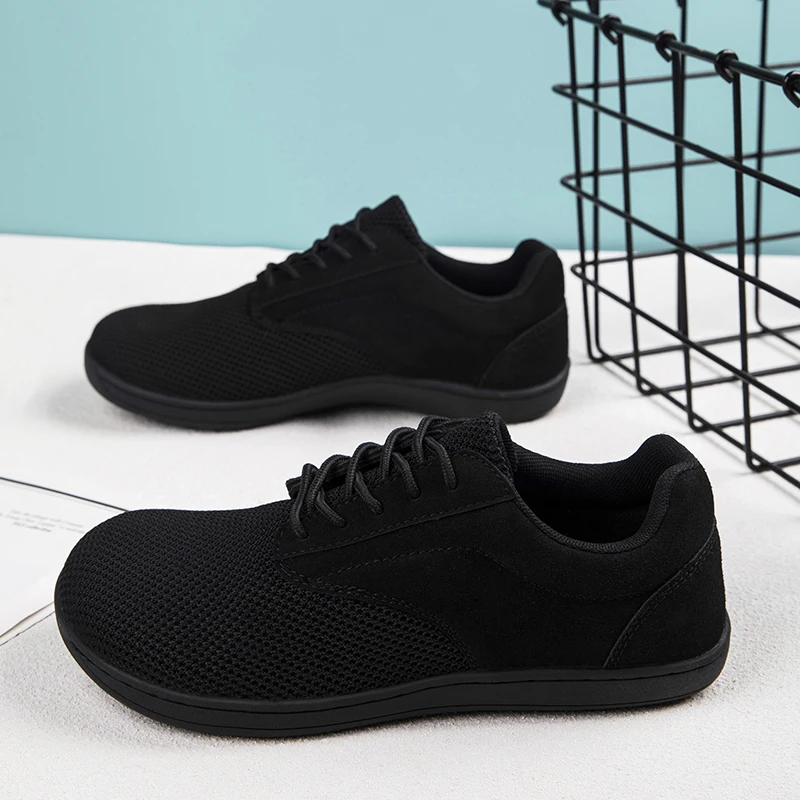 

Женская обувь босиком, дышащая удобная обувь с широким носком, минималистичная мягкая подошва, уличная обувь на плоской подошве, лоферы, нескользящая повседневная обувь