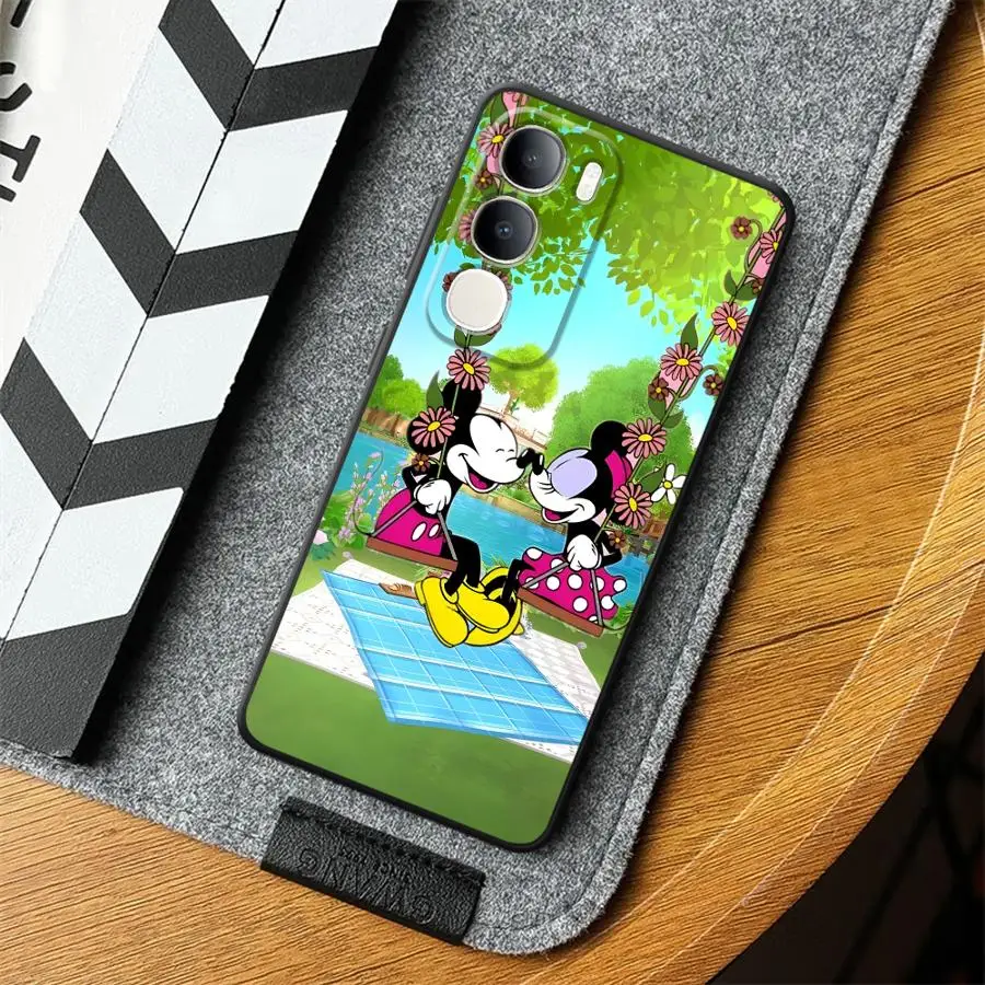 Soft Back Phone Cover Case for Vivo V29 Y75 Y81 V21E V23 Y51S Y78 V25 V30 Y50 Y95 Y52S Y93 Y53S V27 Y71 Y91 Disney Mickey Mouse