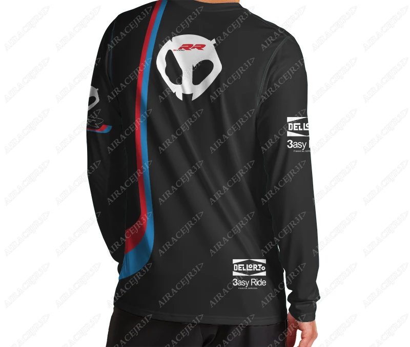S1000 RR For BMW Motorcycle Motorrad Motorsport Superbike Racing Black Long sleeve T-Shirt Mens Summer Quick Dry Anti-UV Jerseys