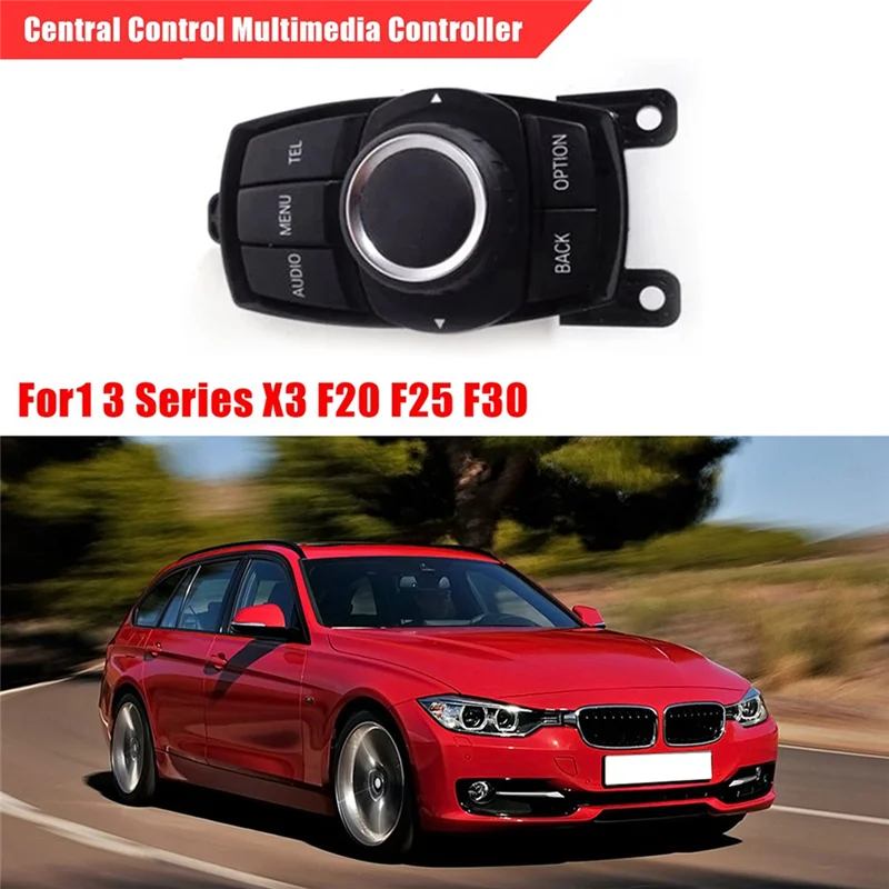 

H5-Car Central Control Multimedia Controller Knob Mouse Button Switch 65829381678 For BMW 1 3 Series X3 F20 F25 F30 Car Parts