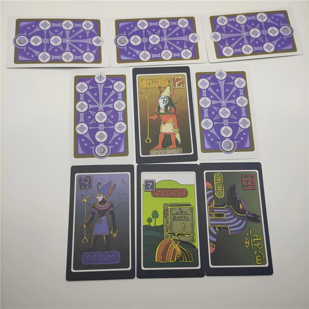 Anime JoJo's Bizarre Adventure Kujo Jotaro Tarot Cosplay Paper Poker Card Board Game Playing 31pcs/Set In Box Props