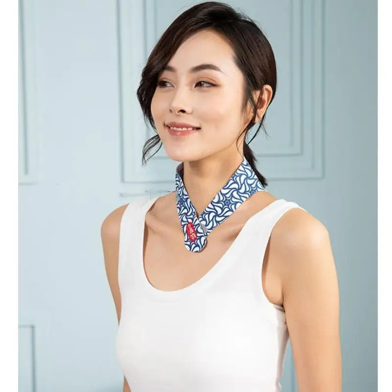 Graphene usb far-infrared electric neck guard a hot compress bag neck cervical massage stick neck massager