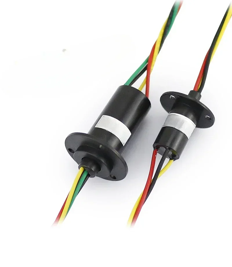 JJ Tool Accessories360 Degree Rotating Conductive Slip Ring Connector 2 4 6 To 12 Electric Brushes