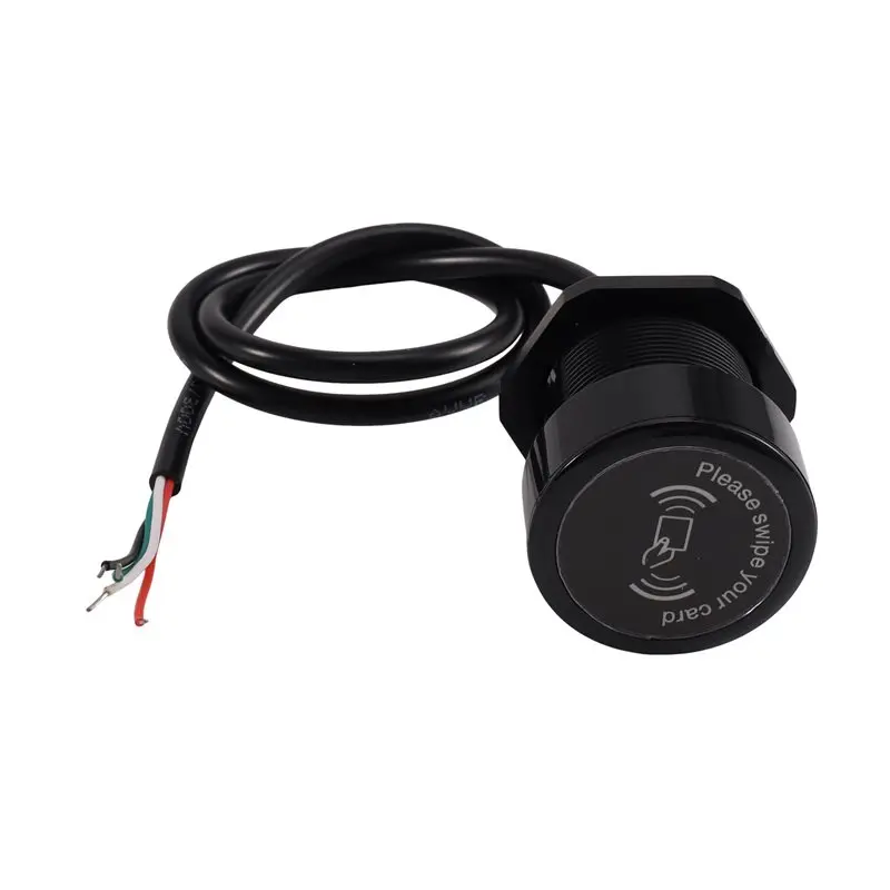 2026 New-Miniature 24V For Access Control System RS485 Modbus RTU 13.56Mhz Arrival Waterproof IC Card Reader