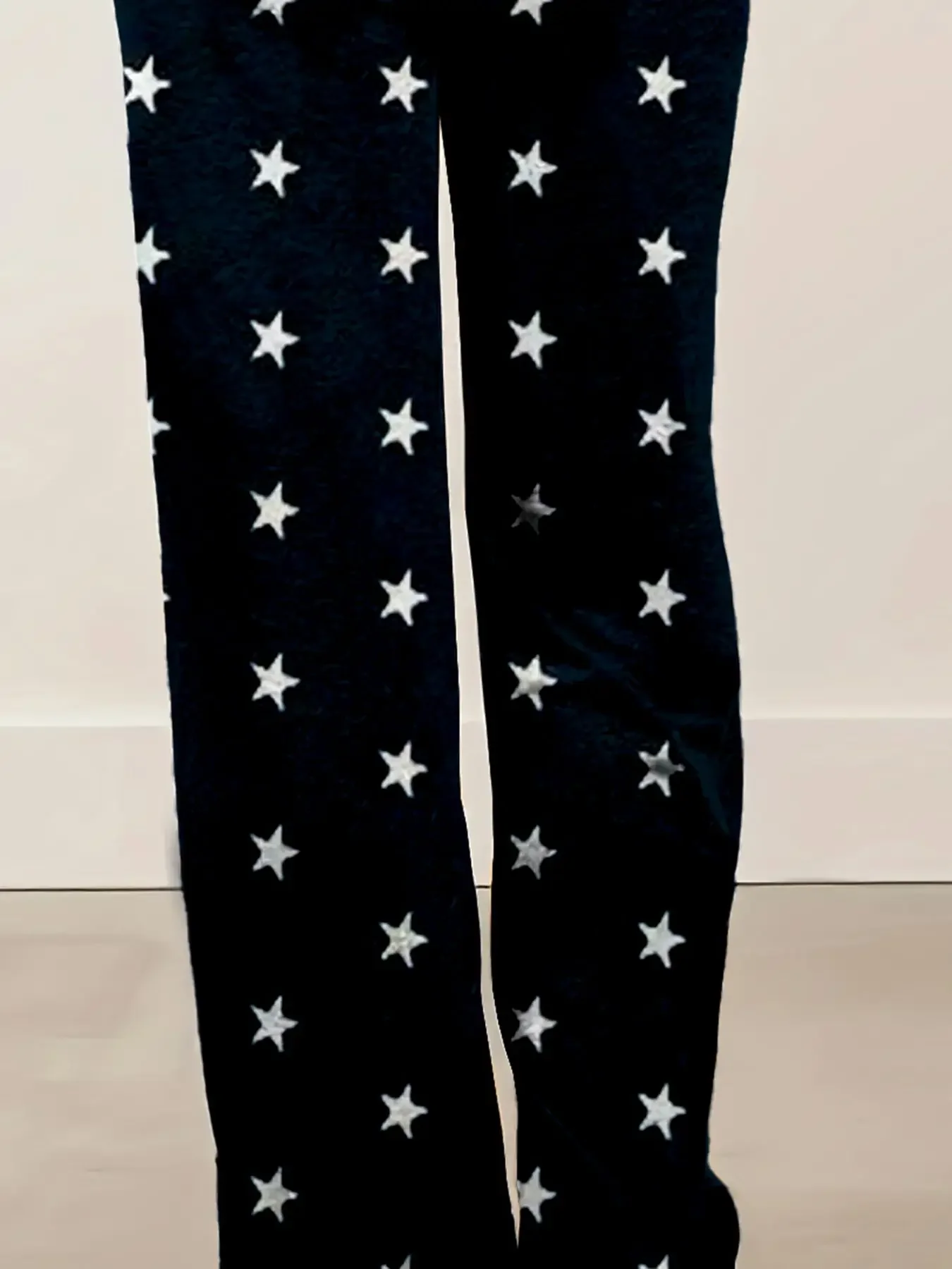 Autumn Fashion Women\'s Casual Loose Stretch Printing Long Wide Leg Yoga Pants Ladies Drawstring Lounge Pants Pajama Pants