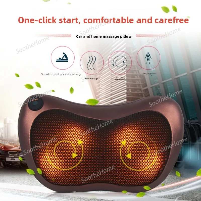 Wholesale of Seat Cervical Massage, Multi-functional Car and Home Shoulder, Neck, Waist and Abdomen Massagers Neck Massager