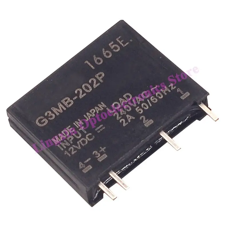 20Pcs/lot G3MB-202P-5VDC Solid State Relay Module G3MB-202P 5VDC 12VDC 24VDC Power Relays DA-AC 2A 240AC 4 Pin 100% Original New