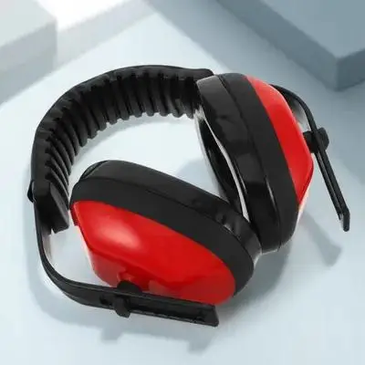 1 زوج إلغاء يفشل للبالغين قابل للتعديل الصوت حجب حماية السمع الحد من الضوضاء سلامة غطاء للأذنين المهنية #1