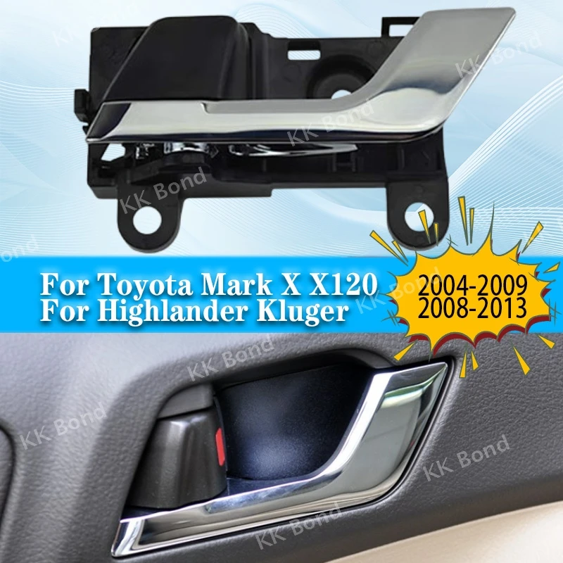 

For Toyota Highlander Kluger XU40 MK2 2008-2013 Mark X X120 2004-2009 Auto Front Rear Left Right Inside Interior Door Handle