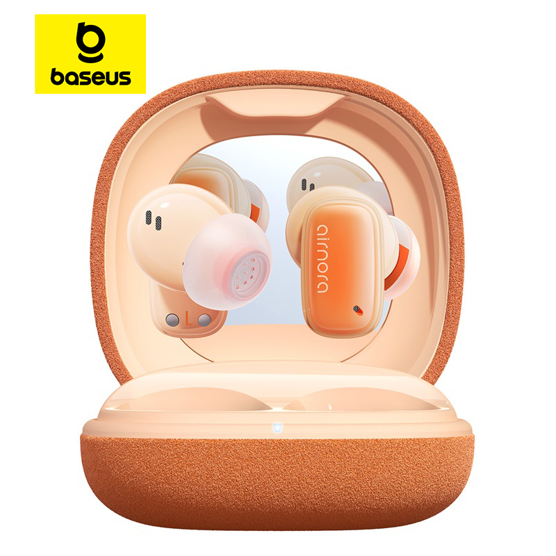  Baseus AirNora 2 True Wireless Earphones -42dB Deep Noise Cancellation ANC Bluetooth 5.3 In Ear Earbuds Wireless Charging 30Hrs 