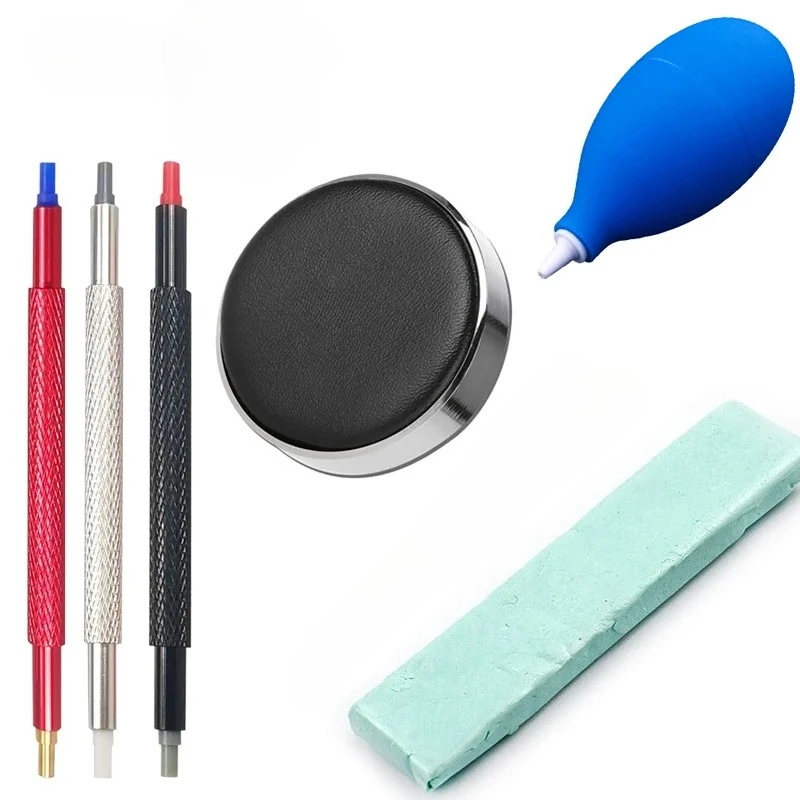 6/8PCS Horloge Stof Luchtblazer Pomp Rubber Schoonmaken Horloge Onderdelen Cleaner Brush Tool Reinigingspak Horloge Reparatie Tool Care Kit