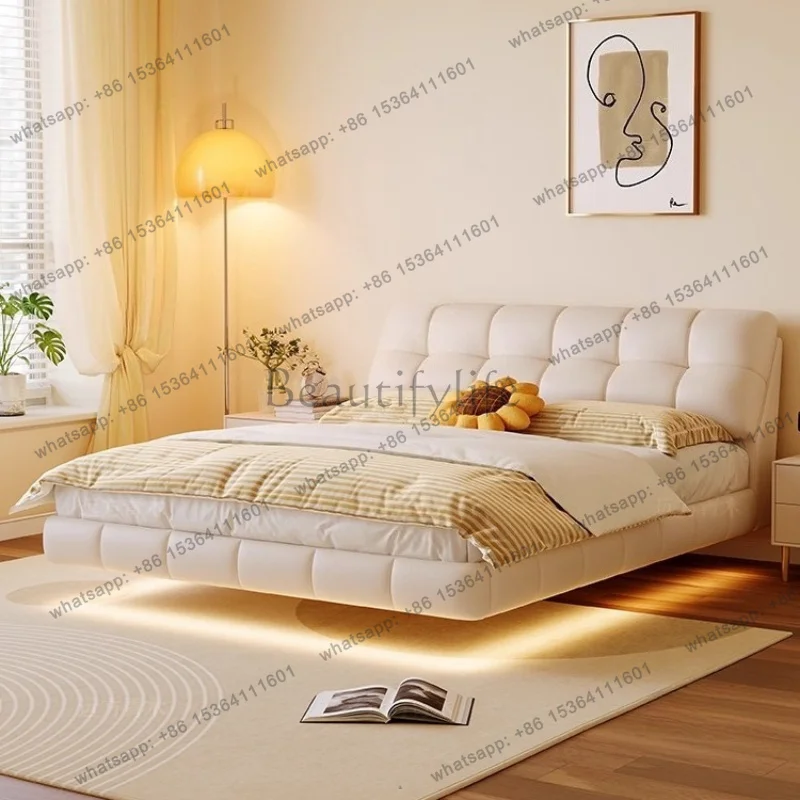 FG Princess Loft Massage Bed Loft Double Frame Modern Human Dog Massage Bed Design Space Saving Letto Matrimoniale Home Furnitur