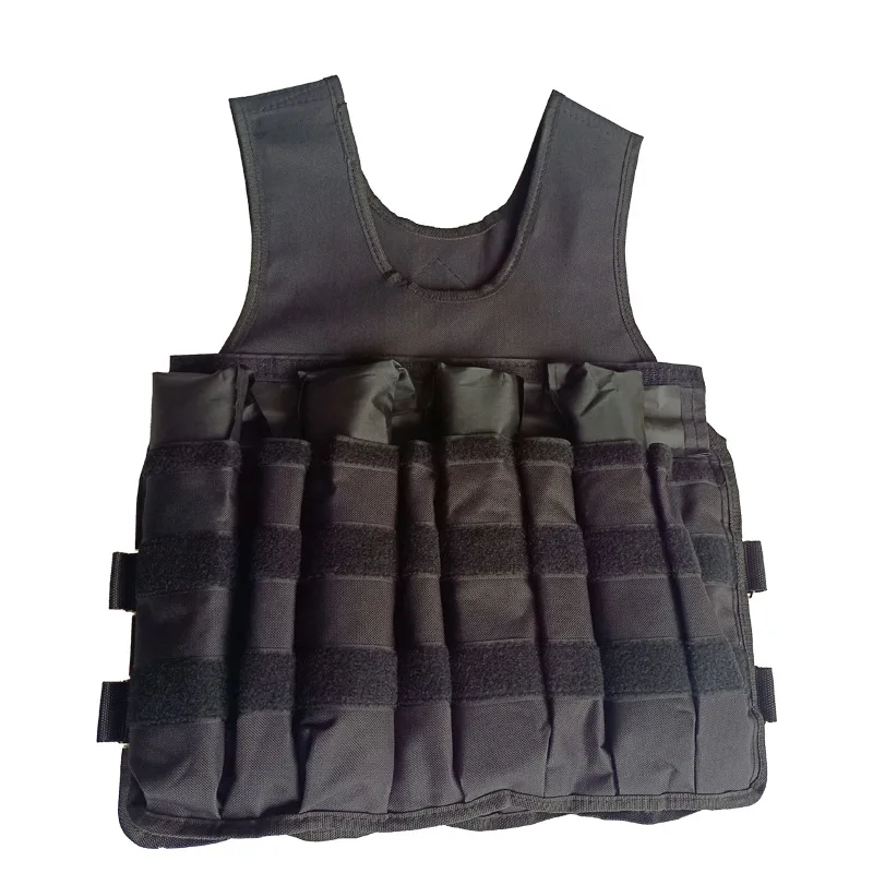 High quality Oxford cloth adjustable weight vest, breathable and wear-resistant, filled with iron sand to enhance training vests