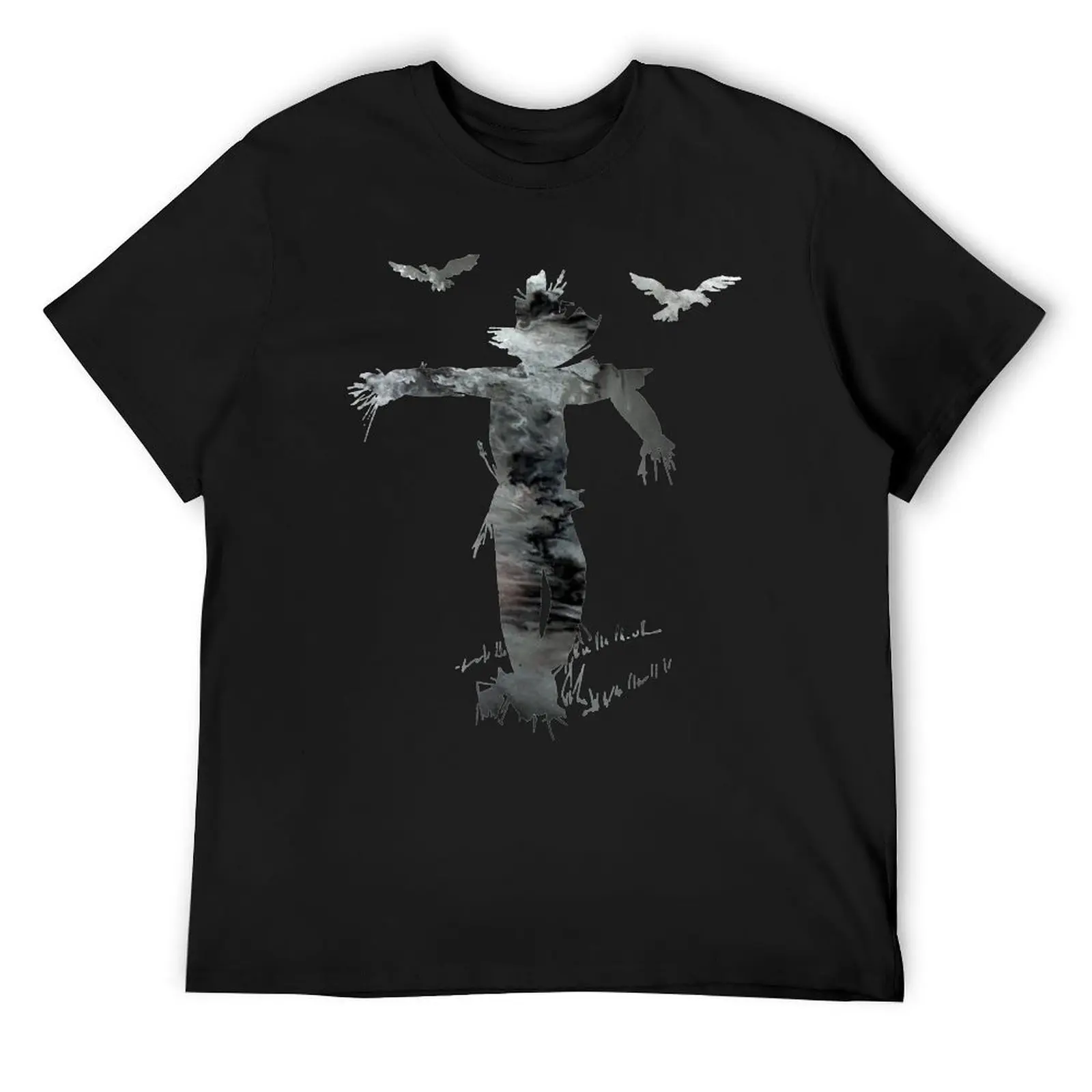

Scarecrow T-Shirt vintage t shirts funny meme t-shirts oversized blue archive men graphic t shirts